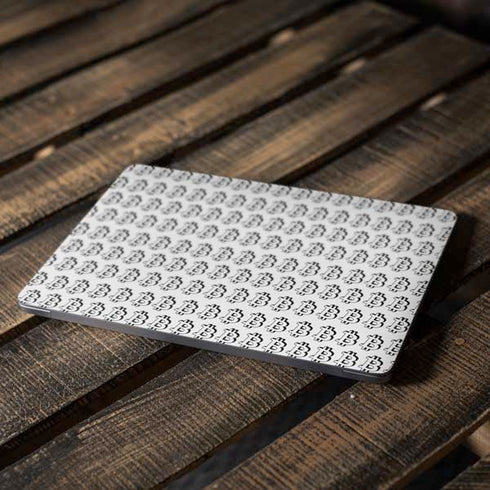 Bitcoin Pattern Apple MacBook Air Skin