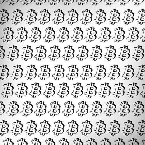 Bitcoin Pattern MacBook Skins