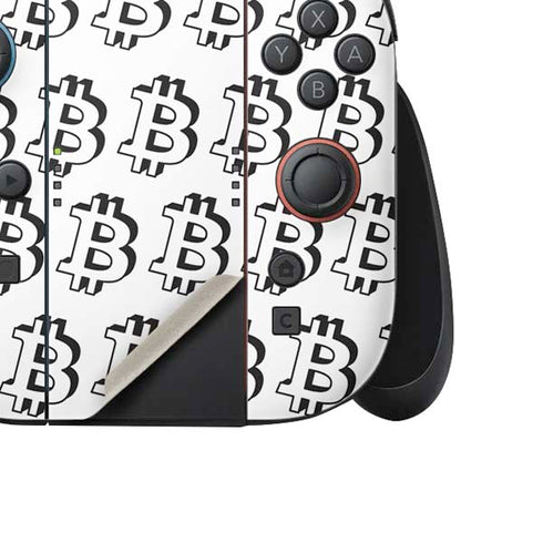 Bitcoin Pattern Nintendo Switch 2 (2025) Joy-Con Controller Skin