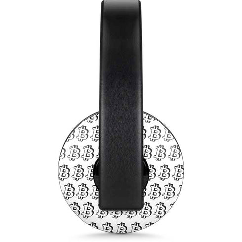 Bitcoin Pattern PlayStation 4 Gold Wireless Headset Skin