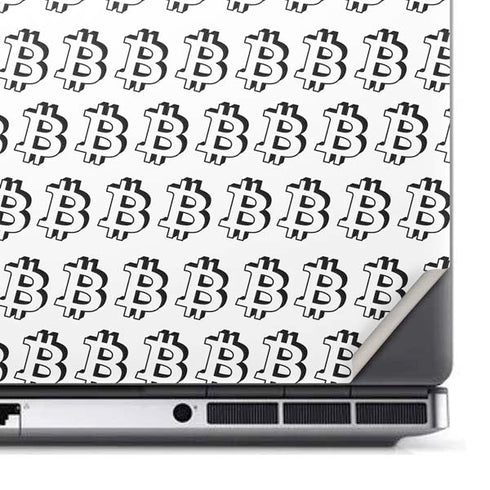 Bitcoin Pattern Dell Precision Skin