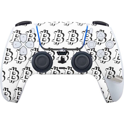 Bitcoin Pattern PS5 Pro Bundle Skin