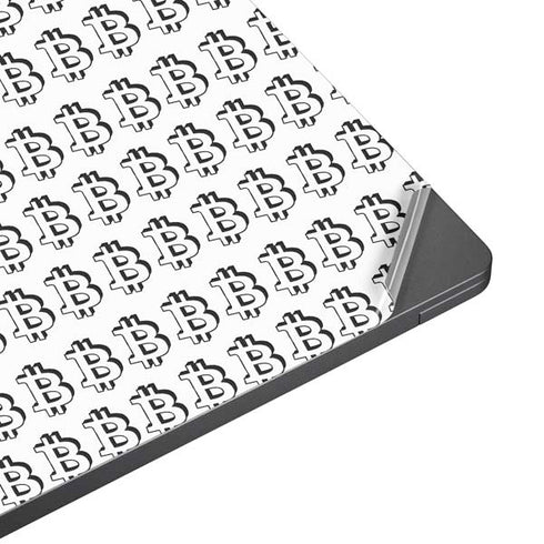 Bitcoin Pattern Surface Laptop 7 13.8in Skin