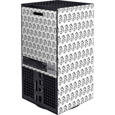 Bitcoin Pattern XBox Series X Digital Edition Bundle Skin