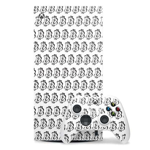 Bitcoin Pattern Xbox Series X Skins