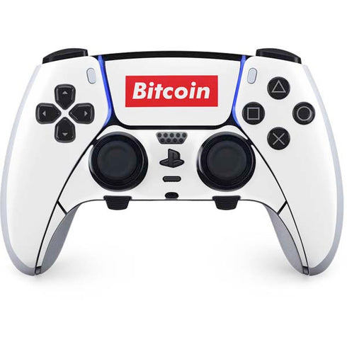Bitcoin Crypto PS5 DualSense Edge Pro Controller Skin