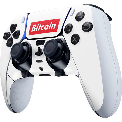 Bitcoin Crypto PS5 DualSense Edge Pro Controller Skin