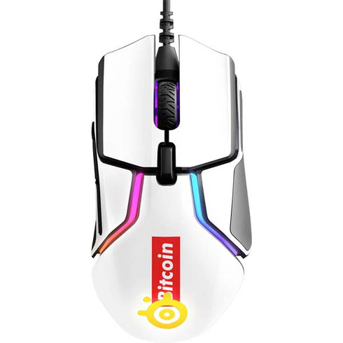 Bitcoin Crypto SteelSeries Rival 600 Gaming Mouse Skin