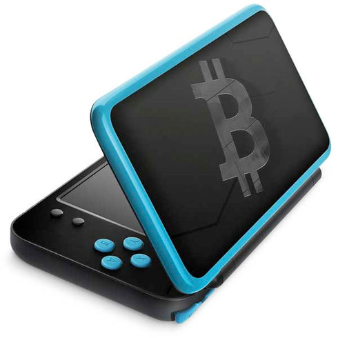 Bitcoin Textured Logo Nintendo Skins