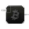 Bitcoin Textured Logo 85W Power Adapter (15 and 17 inch MacBook Pro Charger) Skin