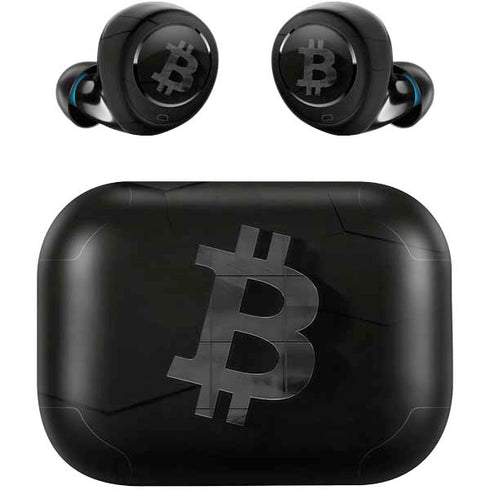 Bitcoin Textured Logo Amazon Echo Buds Skin