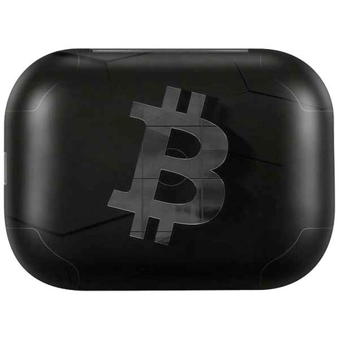 Bitcoin Textured Logo Amazon Echo Buds Skin