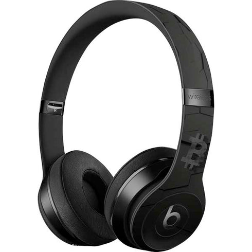 Bitcoin Textured Logo Beats Solo 3 Wireless Skin