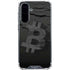 Bitcoin Textured Logo Galaxy A36 5G Clear Case