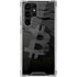 Bitcoin Textured Logo Galaxy S22 Ultra Clear Case
