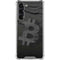 Bitcoin Textured Logo Galaxy S24 FE Clear Case