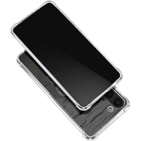 Bitcoin Textured Logo Galaxy S24 FE Clear Case