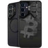 Bitcoin Textured Logo Galaxy S24 FE Kickstand Case