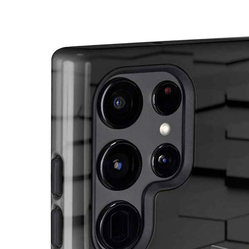 Bitcoin Textured Logo Galaxy S25 Ultra Impact Case