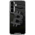 Bitcoin Textured Logo Galaxy S26 Clear Case