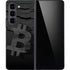 Bitcoin Textured Logo Galaxy Z Fold5 5G Skin