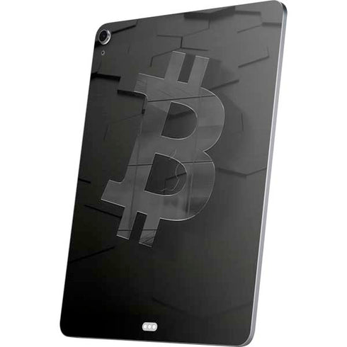Bitcoin Textured Logo Apple iPad Air Skin