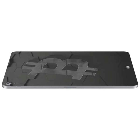 Bitcoin Textured Logo Apple iPad Air Skin