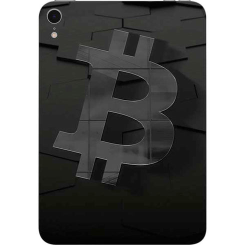 Bitcoin Textured Logo Apple iPad Mini Skin