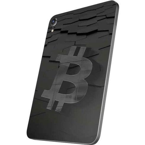 Bitcoin Textured Logo Apple iPad Mini Skin