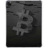 Bitcoin Textured Logo iPad Pro 11in (2024) Clear Case