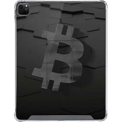 Bitcoin Textured Logo iPad Cases