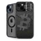 Bitcoin Textured Logo iPhone 13 Kickstand Case