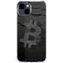 Bitcoin Textured Logo iPhone 15 Clear Case