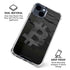 Bitcoin Textured Logo iPhone 15 Clear Case