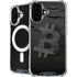 Bitcoin Textured Logo iPhone 16 MagSafe Case