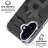 Bitcoin Textured Logo iPhone 16 MagSafe Case