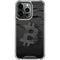 Bitcoin Textured Logo iPhone 16 Pro Clear Case