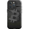 Bitcoin Textured Logo iPhone 16 Pro Impact Case