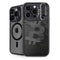Bitcoin Textured Logo iPhone 16 Pro Max Kickstand Case