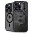 Bitcoin Textured Logo iPhone 16 Pro Max Kickstand Case