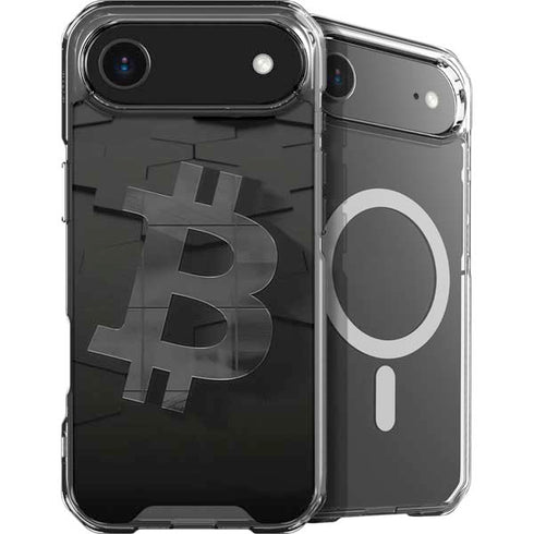 Bitcoin Textured Logo iPhone 17 Air MagSafe Case