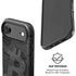 Bitcoin Textured Logo iPhone 17 Air Magsafe Impact Case