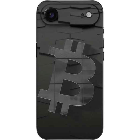 Bitcoin Textured Logo iPhone 17 Air Skin