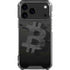 Bitcoin Textured Logo iPhone 17 Pro Max Clear Case