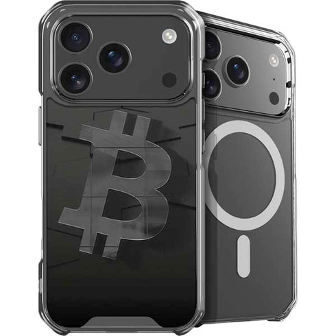 Bitcoin Textured Logo iPhone 18 Pro MagSafe Case