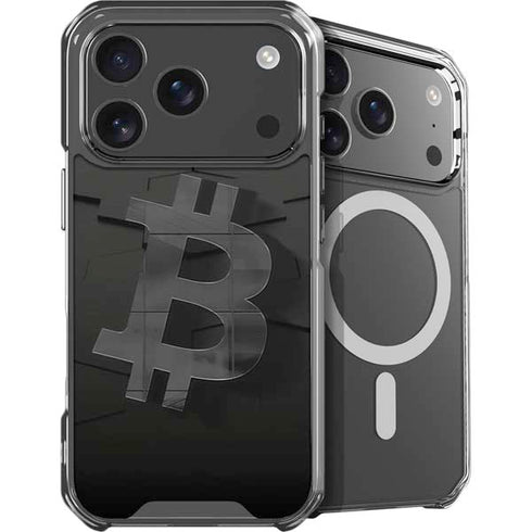 Bitcoin Textured Logo iPhone 18 Pro Max MagSafe Case