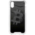 Bitcoin Textured Logo iPhone XS Clear Case