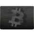 Bitcoin Textured Logo MacBook Skins
