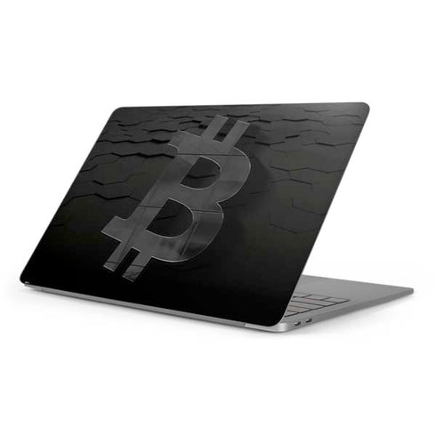 Bitcoin Textured Logo Apple MacBook Pro 16-inch Skin