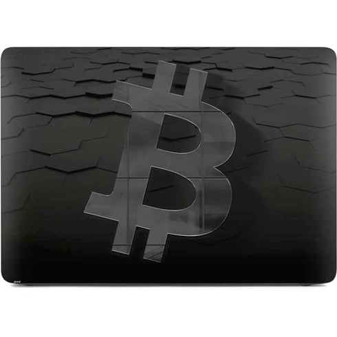 Bitcoin Textured Logo Apple MacBook Pro 16-inch Skin
